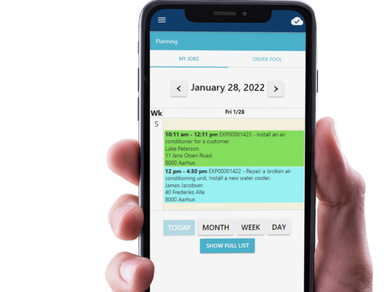 ERP Mobile App Microsoft