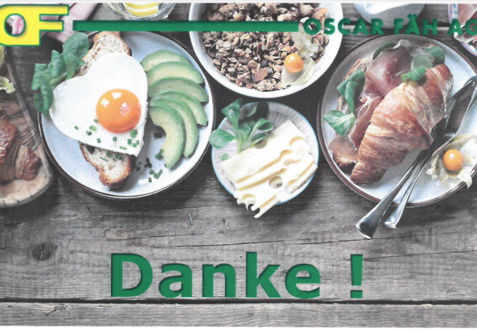 Gelebte Kundenbeziehung mit Oscar Fäh AG