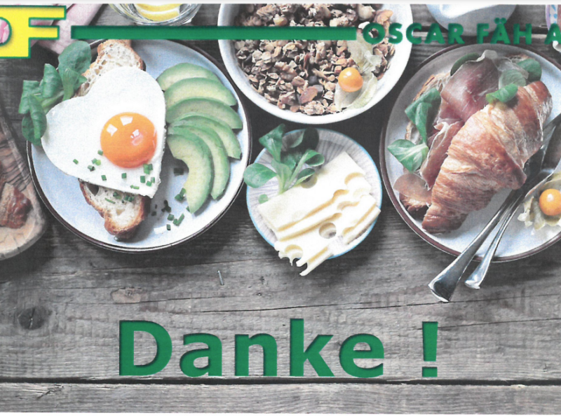 Gelebte Kundenbeziehung mit Oscar Fäh AG
