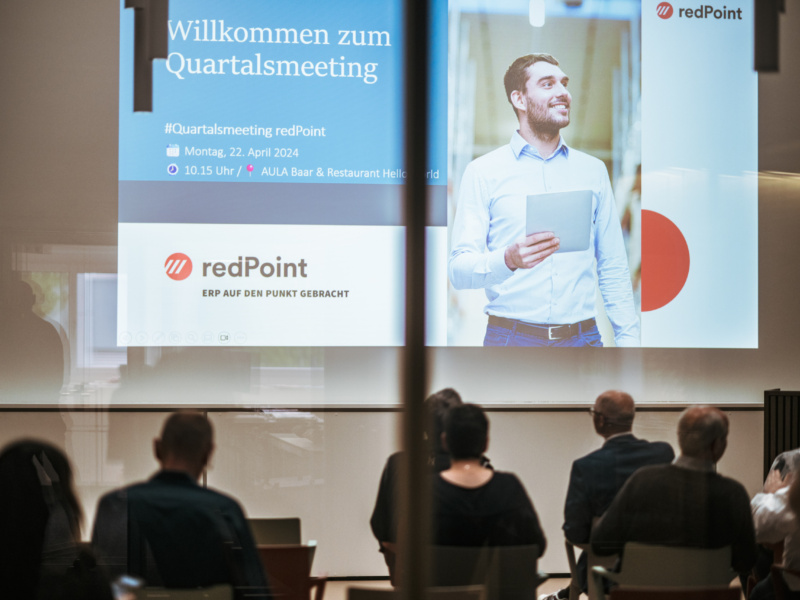 Quartalsmeeting redPoint